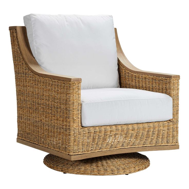 Wicker Revolving Chair
